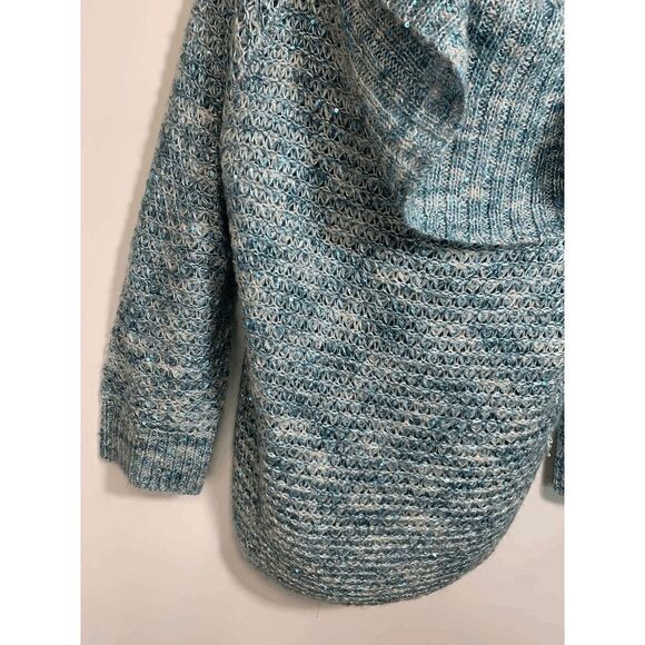 Chico's Heavy Knit Cowl Neck Sweater - Picture 5 of 8